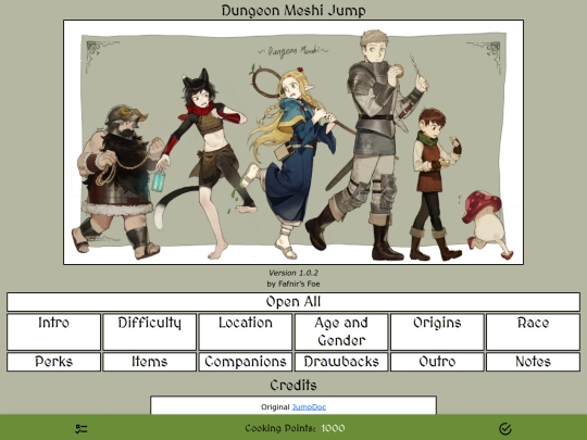 Dungeon-Meshi-Jump screenshot