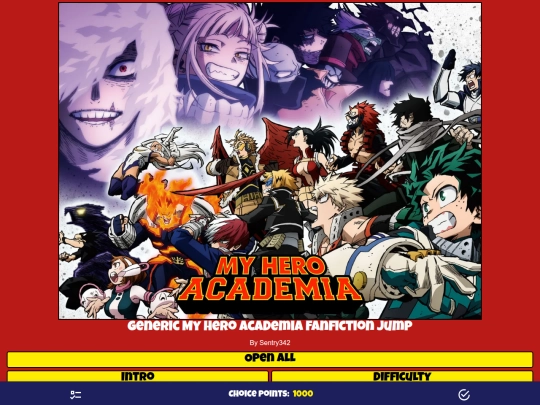 Generic-My-Hero-Academia-Fanfiction-Jump screenshot