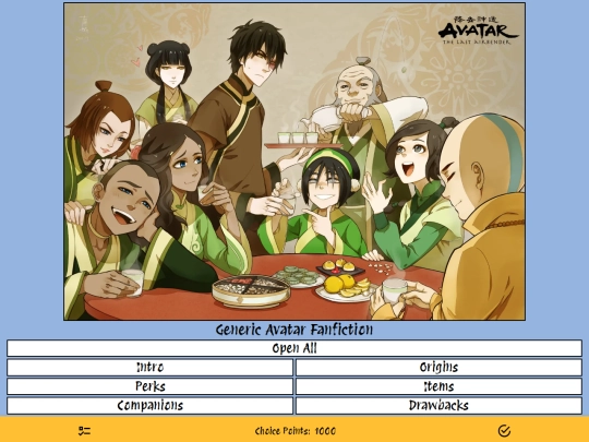 Genric-Avatar-Fanfiction-Jump screenshot