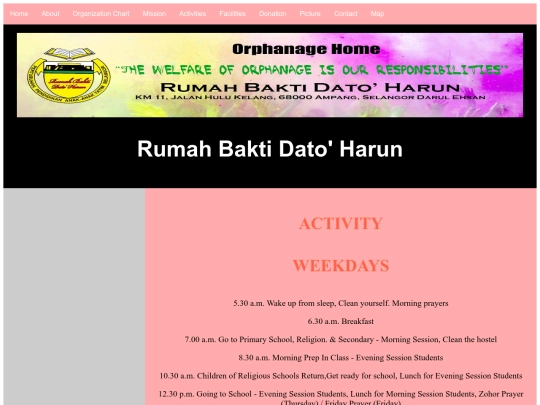 activities screenshot