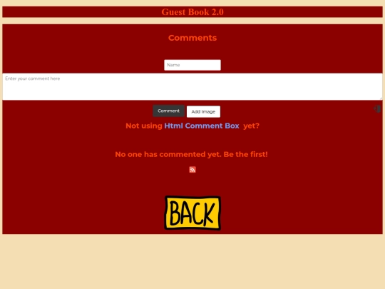 guestbook screenshot