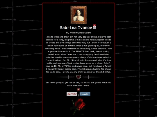 aboutme screenshot