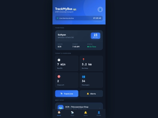 bus project2 screenshot