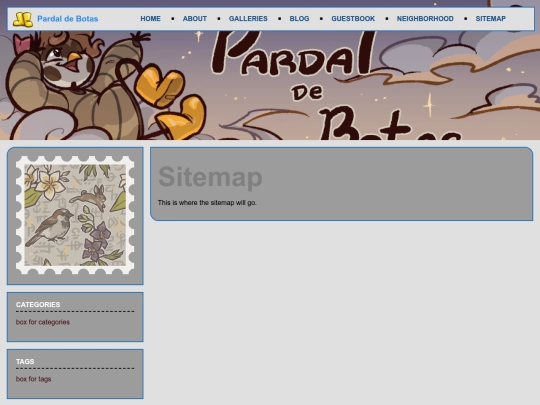 sitemap screenshot