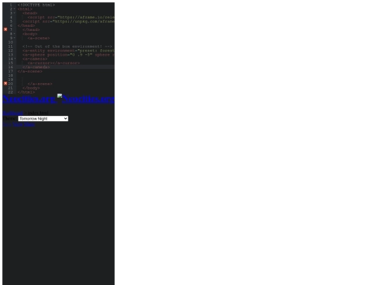 Neocities - Editing index screenshot