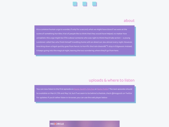 links screenshot