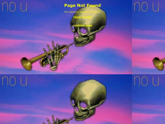 not_found screenshot