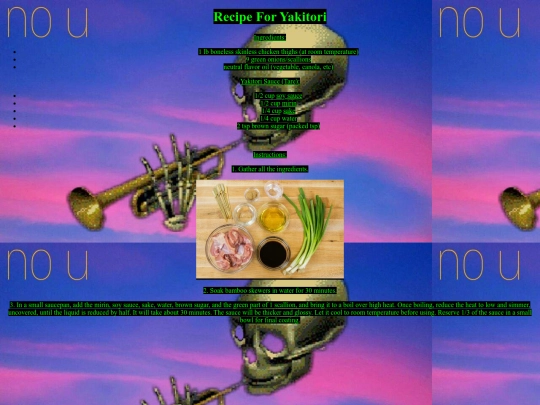 yakitori_recipe screenshot