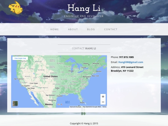 contact screenshot