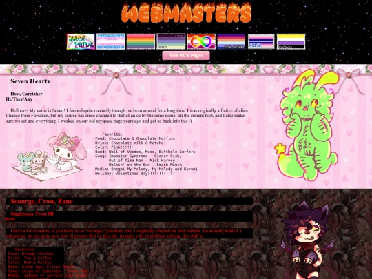 webmaster screenshot