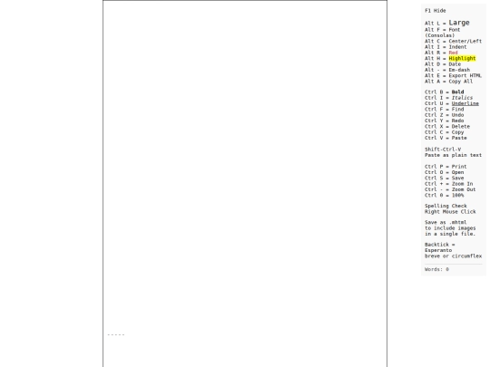 FASType screenshot