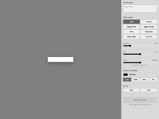 text-editor screenshot