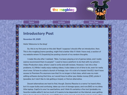 blog/posts/2025-11-05-Introductory-Post screenshot