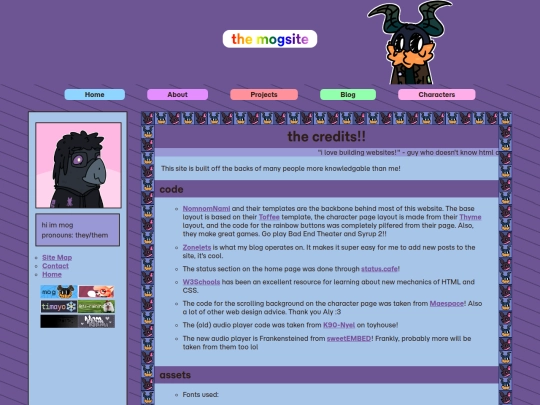 credits screenshot