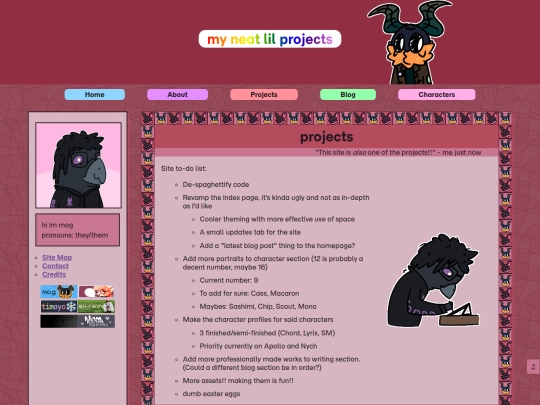 projects screenshot