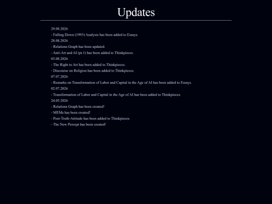 updates screenshot