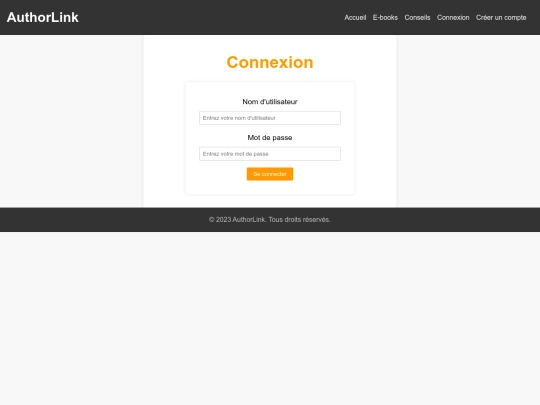 connexion screenshot