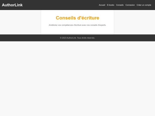 conseils screenshot