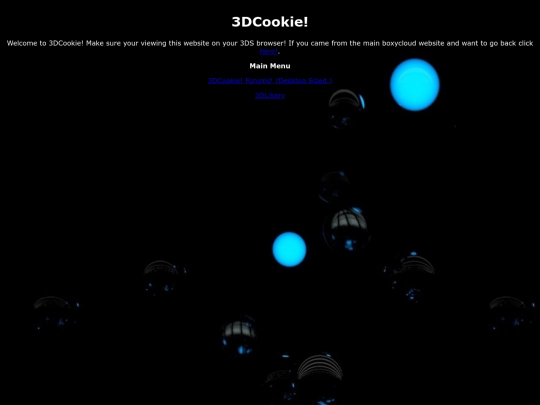 3dcookie screenshot
