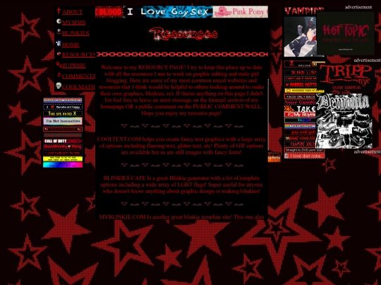 resources screenshot