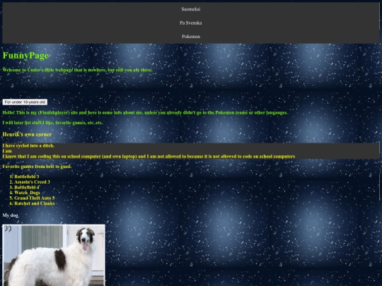 index screenshot