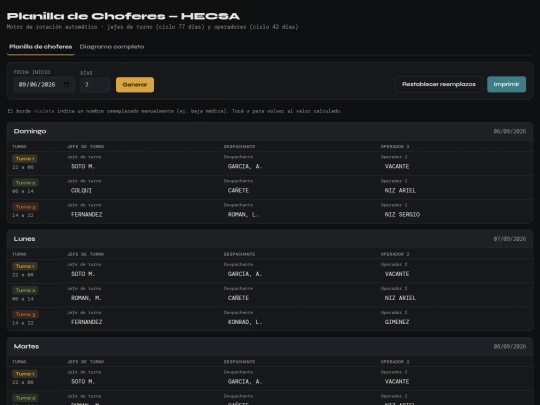 chocon/viajes screenshot
