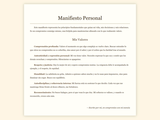valores screenshot