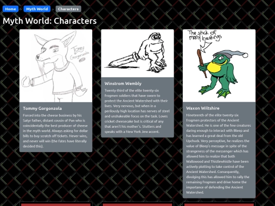 myth-world/characters screenshot
