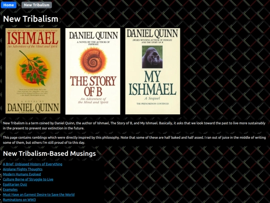 new-tribalism screenshot
