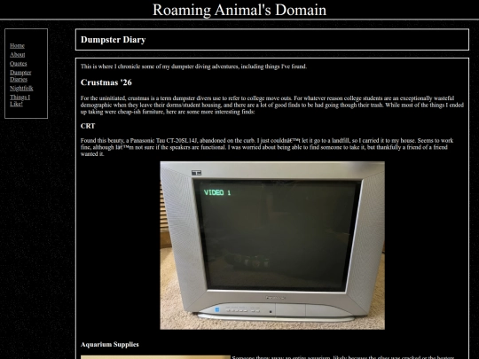 dumpsterDiaries screenshot