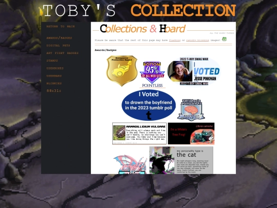 collections screenshot