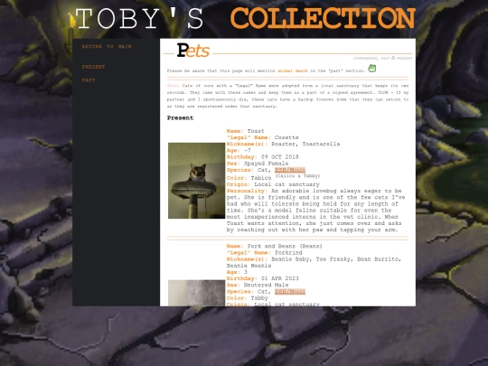pets screenshot