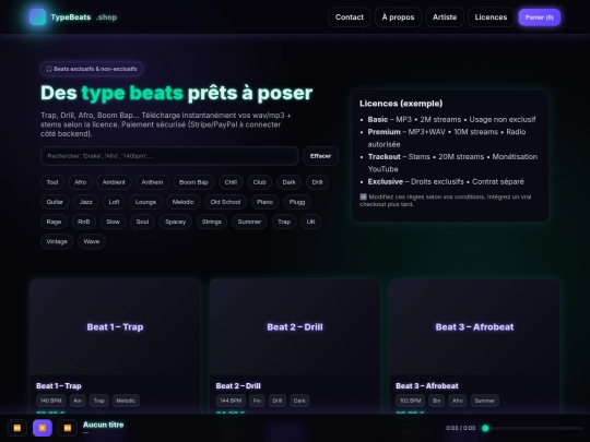 pagedaccueil screenshot