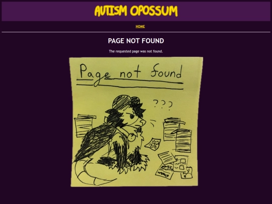 not_found screenshot