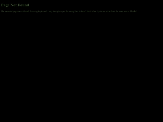 not_found screenshot