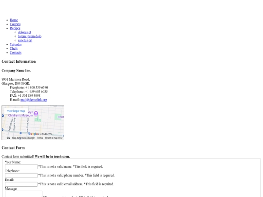 contacts screenshot
