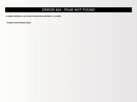 not_found screenshot