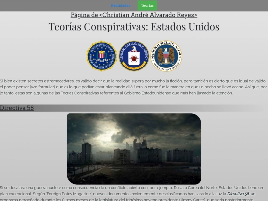 website1/teorias screenshot