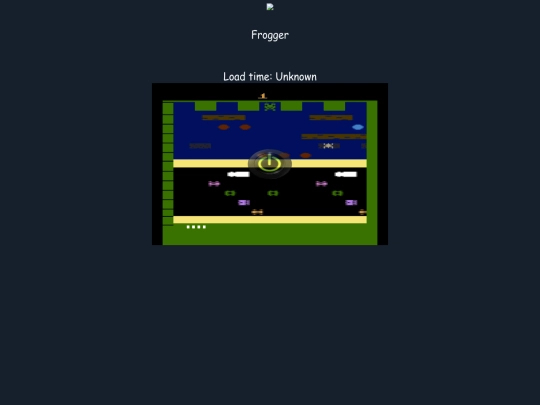 frogger screenshot