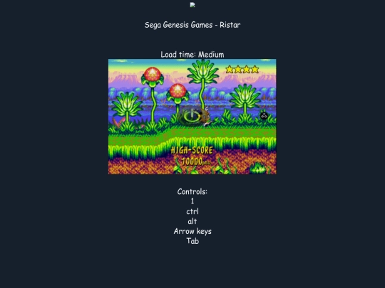 ristar screenshot