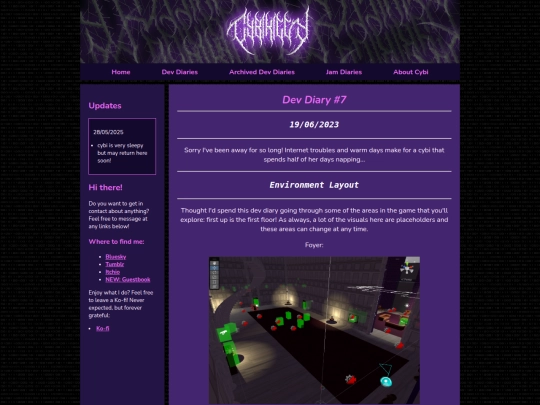devdiaryarchive screenshot