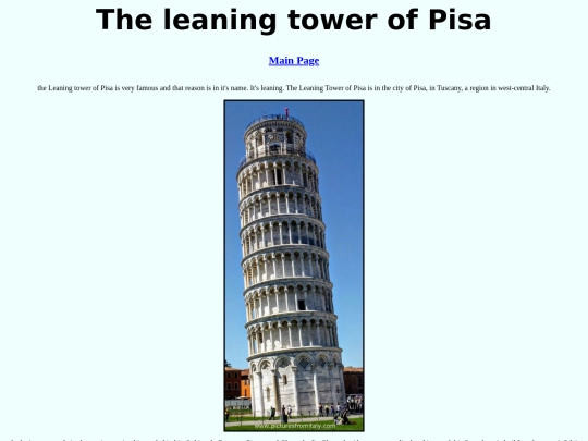 tourist/leaningtowerofpisa screenshot
