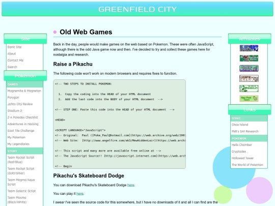 pokemon/oldwebgames screenshot