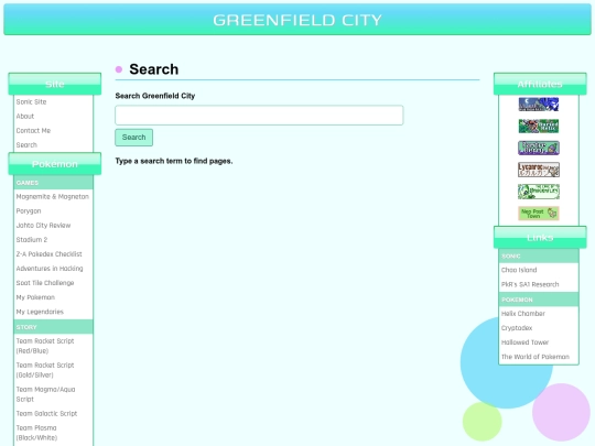 search screenshot