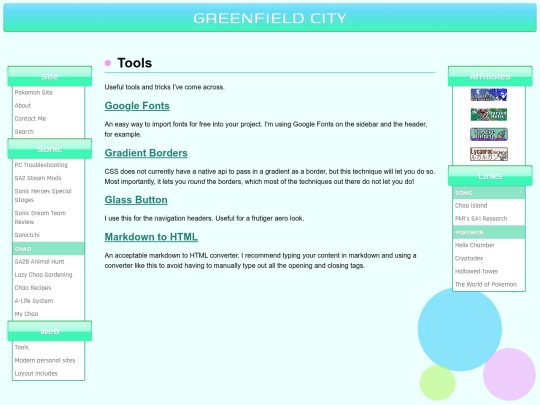 sonic/web/tools screenshot