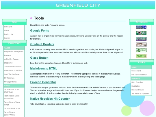 web/tools screenshot