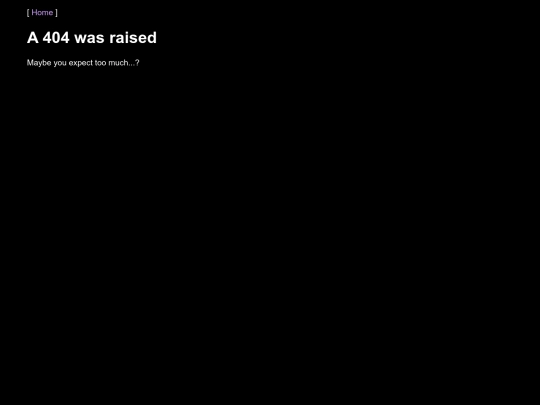 not_found screenshot