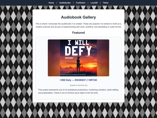 audiobooks screenshot