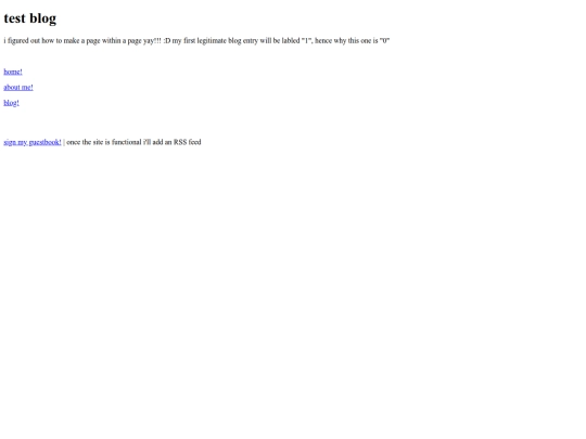blog/0 screenshot