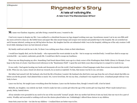 ghost/ringmaster screenshot